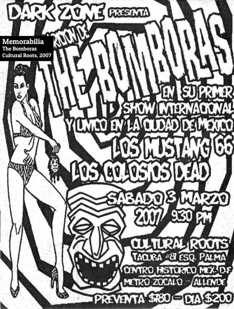 The Bomboras Flyer México