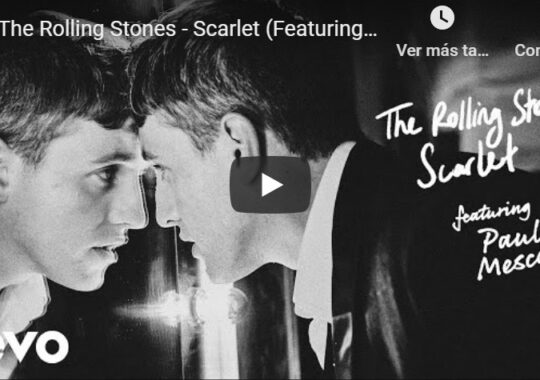 The Rolling Stones presentan el video de Scarlet, tema en el que colaboró Jimmy Page