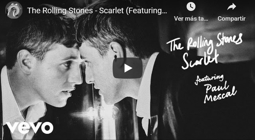 The Rolling Stones presentan el video de Scarlet, tema en el que colaboró Jimmy Page