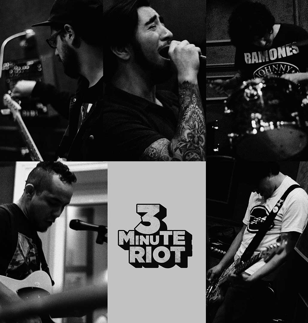 3 Minute Riot, ruido para acompañar el mosh pit